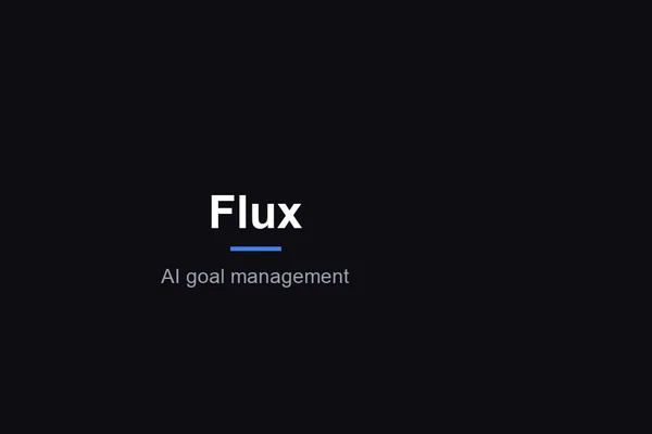 Flux - AI Goal Management